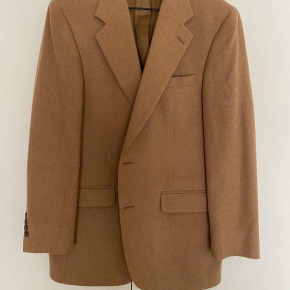 brooks brothers camel hair blazer